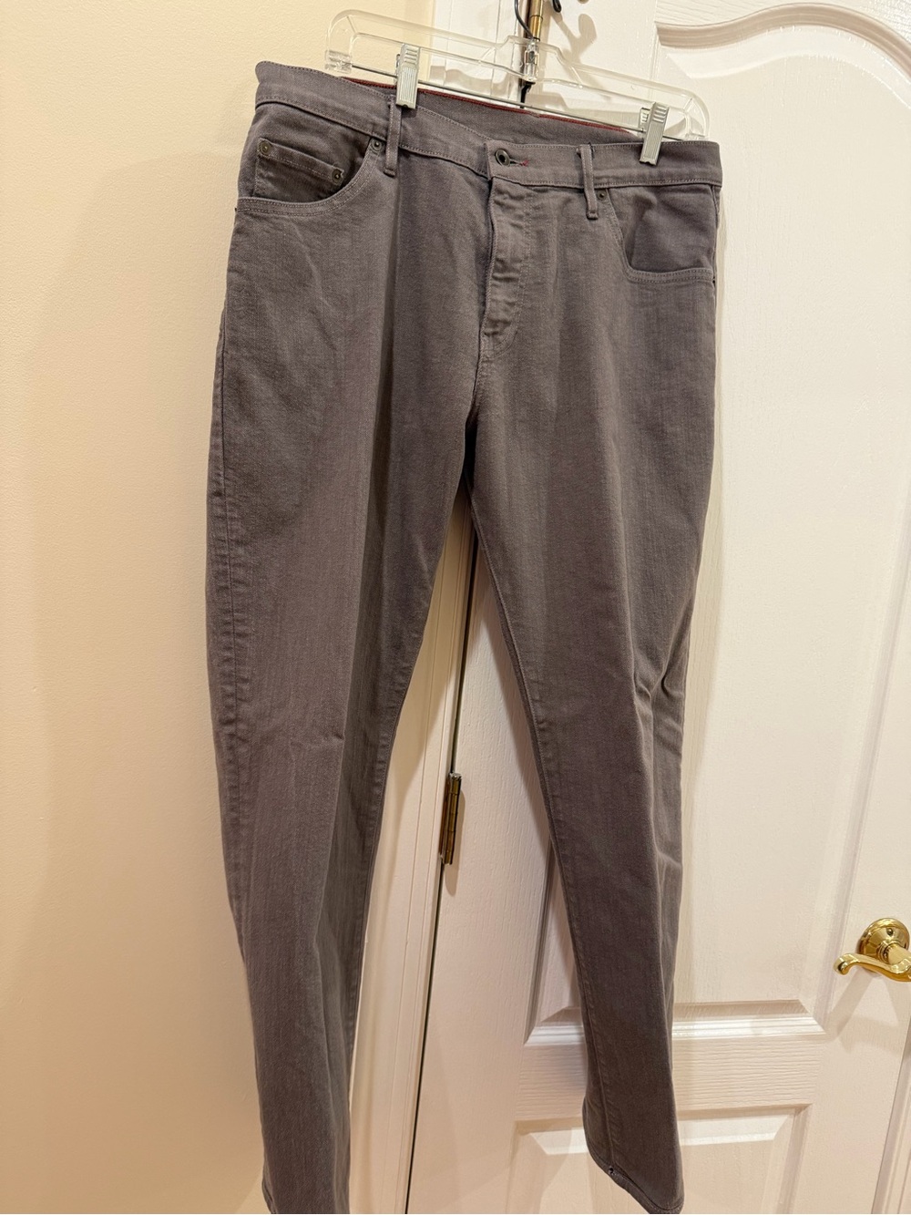 Raleigh Denim Brown Men’s Slim Jeans - -size 33/30